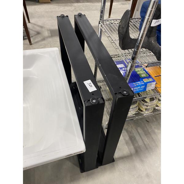 2 NICE STEEL TABLE LEGS