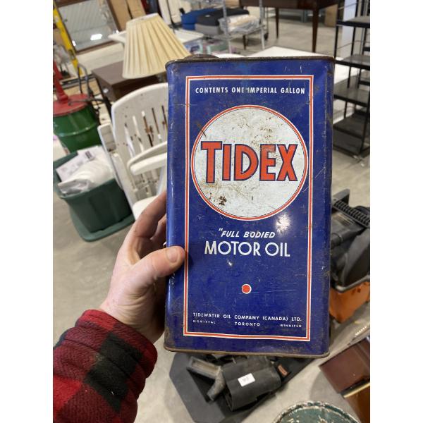 TIDEX OIL CAN