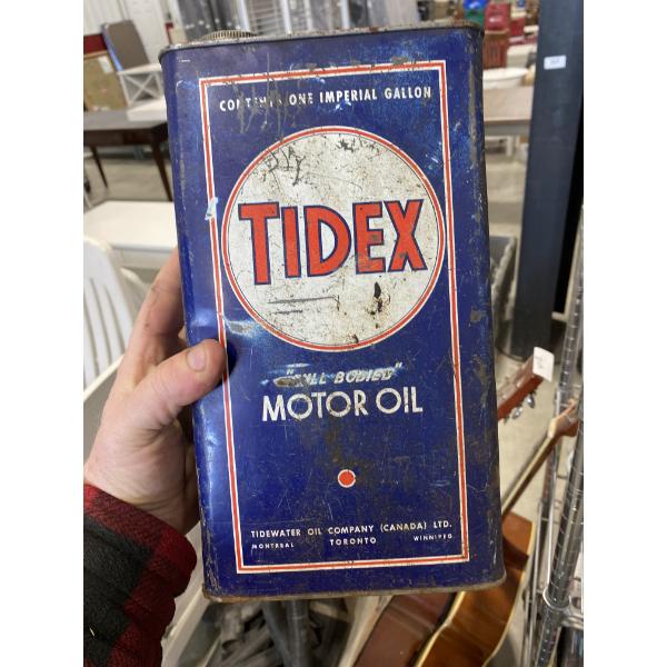 TIDEX OIL CAN