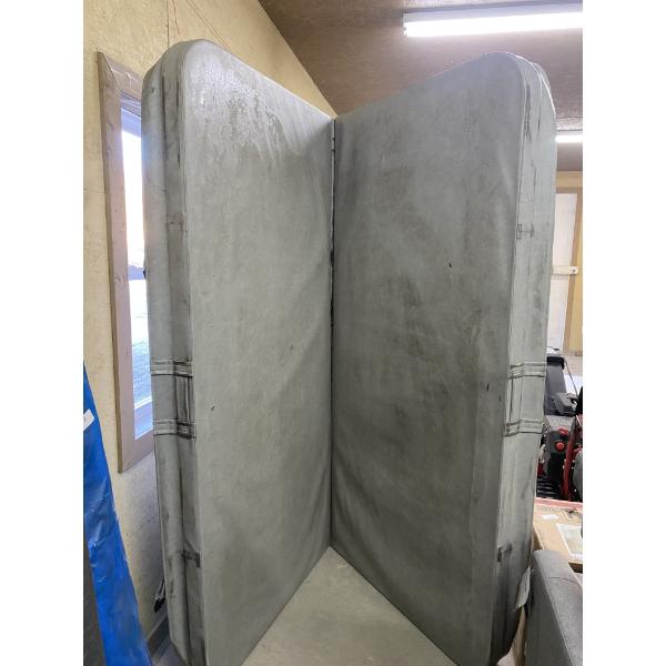 APPROX 88X88INCH USED HOTUB COVER
