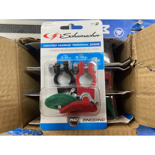 6 PACKS OF 2 SCHUMACHER TERMINAL ENDS 