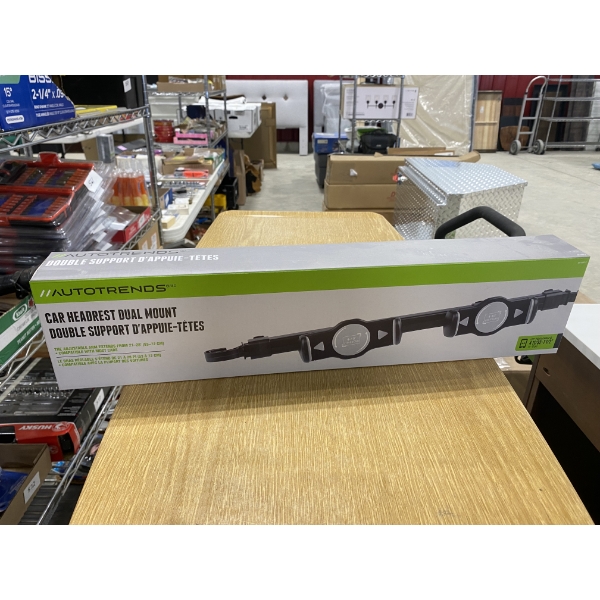 CAR HEADREST DUEL MOUNT