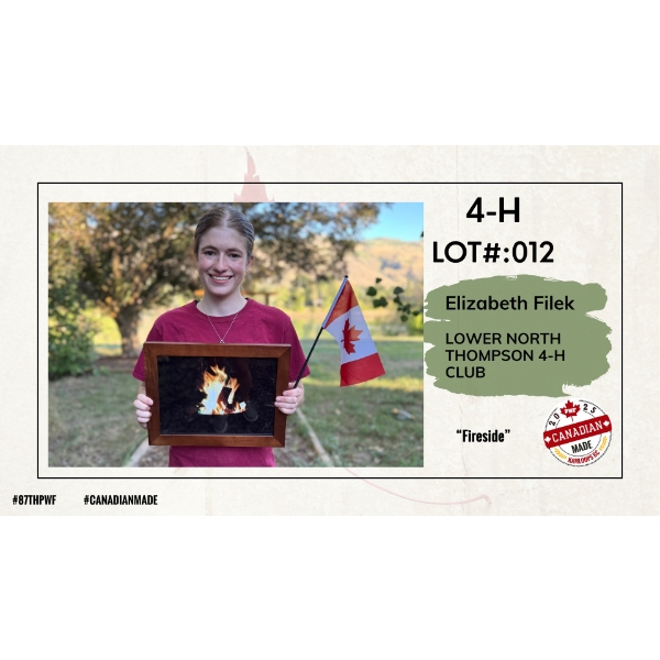 4-H Photography - Elizabeth Filek - Fireside - Lower North Thompson 4-H Club