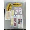 Image 1 : ASSORTED VINTAGE TRACTOR DECALS