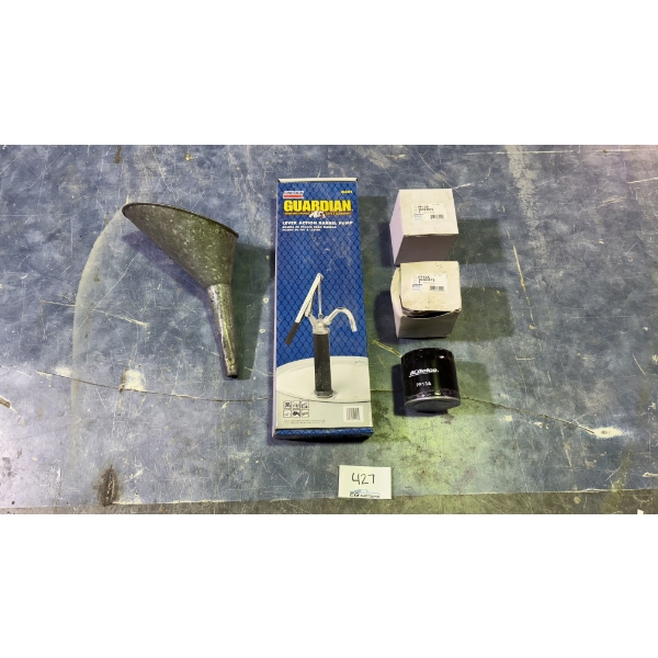 Guardian Barrel Pump & Oil Filters