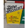 NO RESERVE NAPA THE MUFFLER SPECIALIST SIDEWALK SIGN