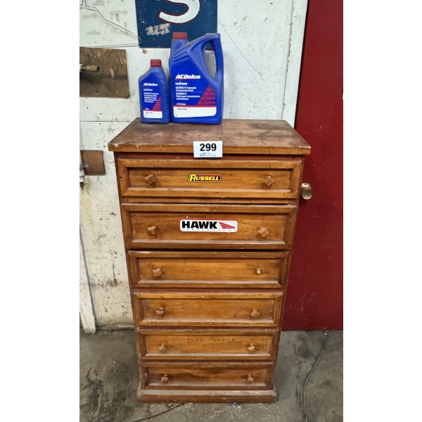 6 Drawer Wooden Cabinet