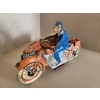 Image 5 : NO RESERVE 1935 MOTORCYCLE SIDECAR TOY
