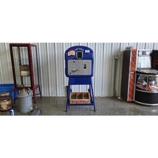 NO RESERVE PEPSI COLA STAND 