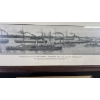 Image 3 : PAIR OF HISTORICAL FRAMED PRINTS - "CANADA'S RALLY TO THE EMPIRE" & WINSTON CHURCHILL