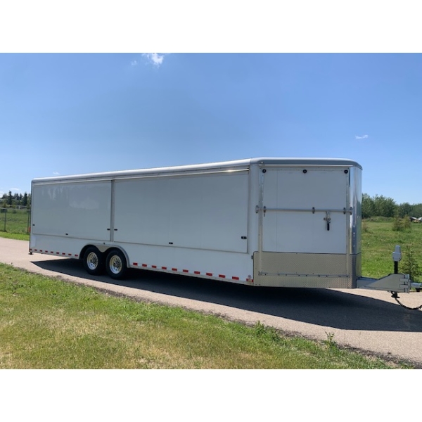 2025 WELLS CARGO 31' V-NOSE ENCLOSED TRANSPORTER