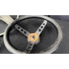 Image 3 : VINTAGE FORD STEERING WHEEL WITH SMALL CHAIN STEERING WHEEL