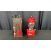 Image 1 : ANTIQUE GAS CAN & LANTERN