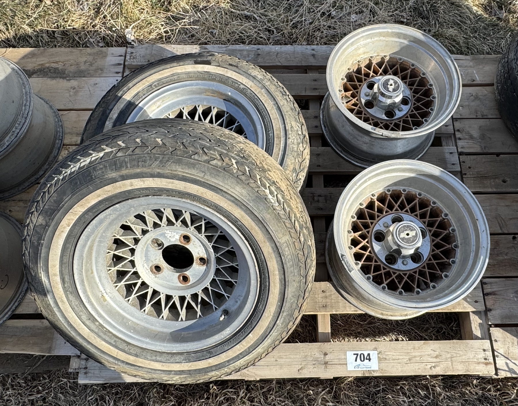 15x7 Rims Cyclone Rims 2 of 15x7.5 ET Lace Rims