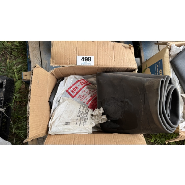 BOX OF INNER TUBES 750-18 & MORE