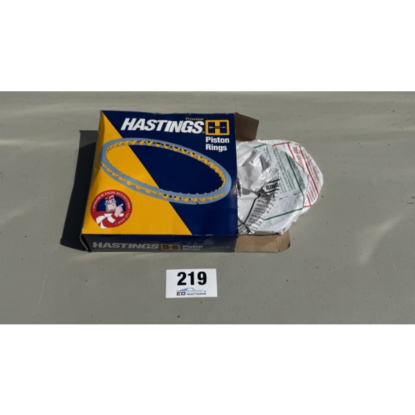 HASTINGS PISTON RING SET
