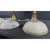 Image 4 : VINTAGE TABLE & FLOOR LAMPS W/ SHADES