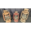 Image 2 : NO RESERVE 3 ANTIQUE BEACON LANTERNS