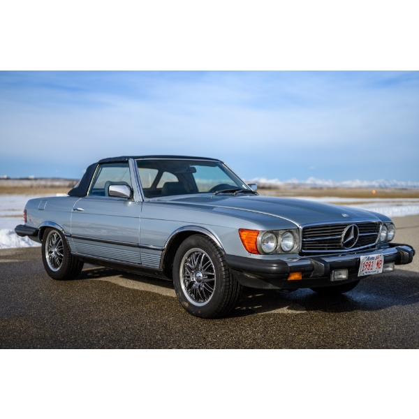 NO RESERVE 1981 MERCEDES 380SL CONVERTIBLE 