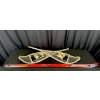 Image 1 : VINTAGE METAL SNOWSHOES & A SHOT SKI