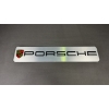 Image 1 : PORSCHE (SILVER) SIGN 28" x 6"
