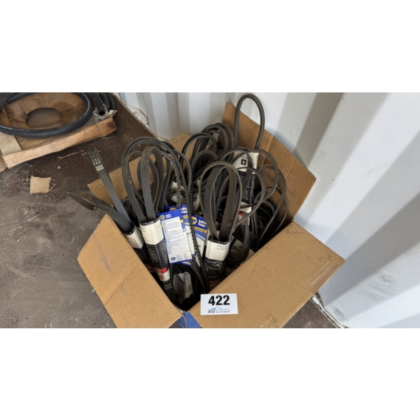 ASSORTED DRIVE BELTS