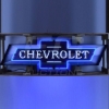 Image 1 : NO RESERVE 5 FOOT CHEVROLET BOWTIE IN STEEL CAN