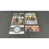 Image 1 : 3 METAL ROUTE 66 SIGNS AND 1 ROUTE 66 LICENSE PLATE