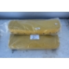 Image 1 : JOHN DEERE YELLOW VINYL 2-PIECE TRACTOR SEAT CUSHION SET