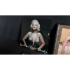 Image 2 : MARILYN MEMORABILIA (PLAQUE, SIGNED PHOTO, WALL ART) 14" X 11"