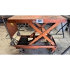Image 2 : Portable Scissor Cart and Metal Saw Horse
