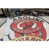 NO RESERVE MOHAWK GASOLINE FLANGE SIGN