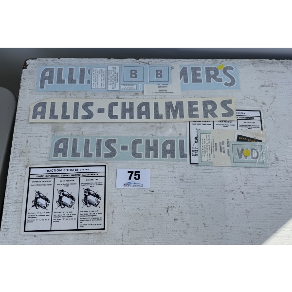 ALLIS-CHALMERS DECALS