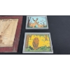Image 4 : FRAMED PRINTS(MEDEIROS "HONEYBUN" & "HUCK FINN") & DOCUMENTS