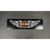 Image 1 : HARLEY DAVIDSON (BLACK) SIGN 28" x 8"