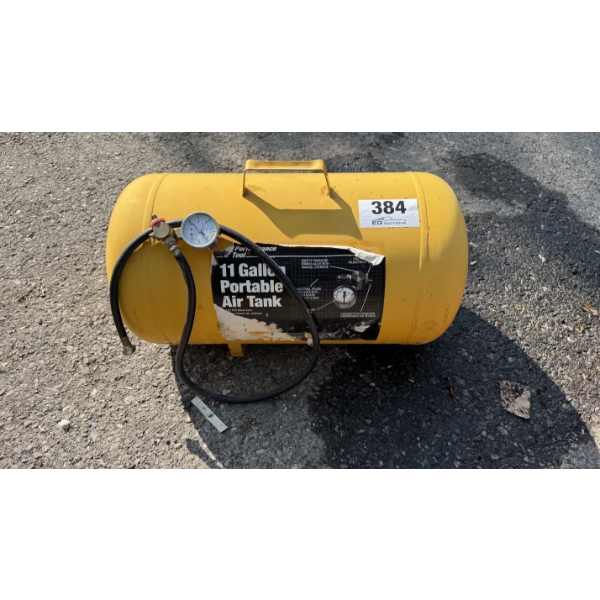 PERFORMANCE TOOL 11-GALLON PORTABLE AIR TANK