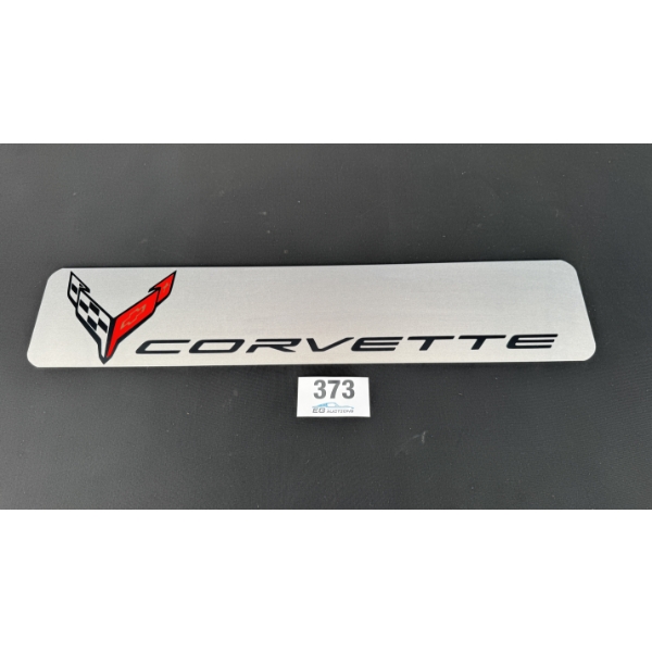 NO RESERVE CORVETTE SIGN 28" X 6"