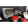 Image 4 : ANTIQUE CAR RADIO AND LAMP ASSEMBLIES