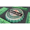Image 1 : HEINEKEN BOTTLE CAP SIGN & 4 GOLF TOWELS