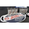 Image 3 : PEPSI-COLA WALL CLOCK, SERVING TRAYS & NORMAN ROCKELL COLLECTOR GLASSES