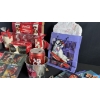 Image 4 : MASSIVE COCA-COLA HOLIDAY ASSORTMENT W/ STOOL, GIFT BAGS, STOCKINGS, & MUGS