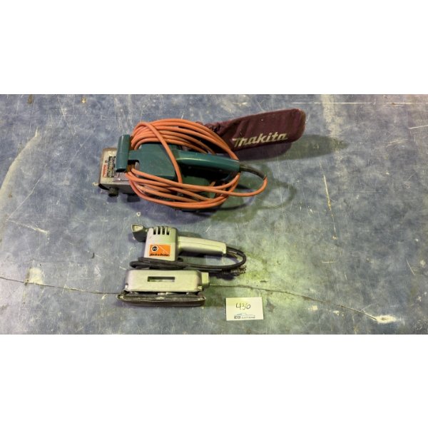 Black & Decker & Mikita Belt Sanders