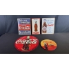 Image 1 : 5 REPRODUCTION COCA-COLA ADVERTISING SIGN 16" X 13" (MIXED SHAPES)
