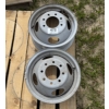 Image 1 : PAIR OF 8-LUG STEEL DUALLY RIMS