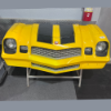 Image 1 : CUSTOM-MADE 1977–1981 CAMARO FRONT END DESK – TRANSFORMERS BUMBLEBEE THEME