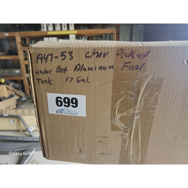 Aluminum Fuel Tank 47 to 53 Chev Pick-up