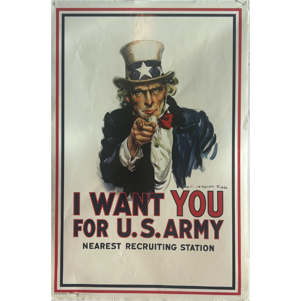 I WANT YOU FOR US ARMY POSTER