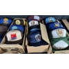 Image 3 : VINTAGE MILITARY, POLICE & MISC HAT COLLECTION W/ PATCHES