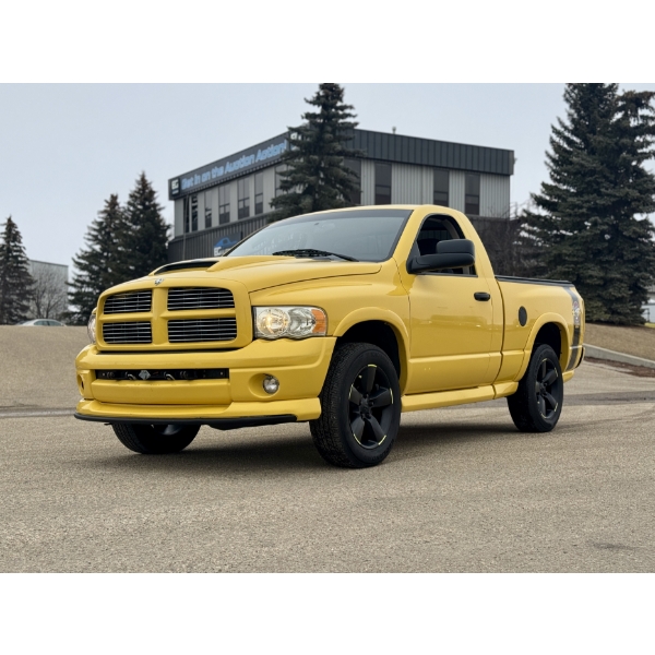 NO RESERVE 2005 DODGE RAM 1500 RUMBLE BEE REGULAR CAB SHORT BOX