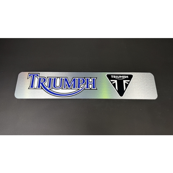 TRIUMPH SIGN 28" x 6"